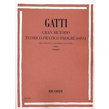 Método Progresivo Teórico-Práctico para Corneta Vol. 1 de Domenico Gatti