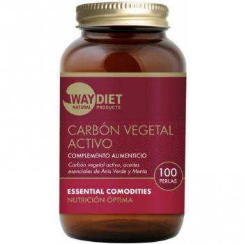 Carbón Activado Vegetal Way Diet 100 Cápsulas
