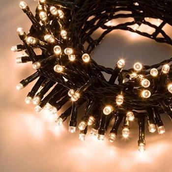 Cadena Lineal 450 LED Blanco Cálido 18,5m