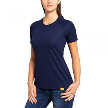 iQ-UV Camiseta para Mujer con protección Solar, Mujer, Camiseta, 568100, Azul Marino, Small