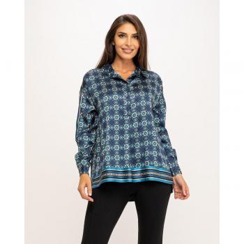 Blusa Mujer NIZA Estampada Manga Larga
