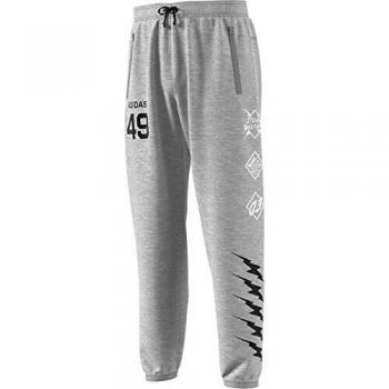 adidas ID FL Grfx PT Pants, Hombre, Medium Grey Heather, L