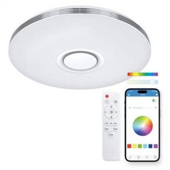 Plafón SmartLED KSIX Aura con Altavoz Integrado de 5W y 7200 Lúmenes