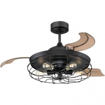 Ventilador de Techo Westinghouse Dunlin 73001 Negro Mate