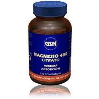 Magnesio 400 Citrato 120 comprimidos de G.S.N.