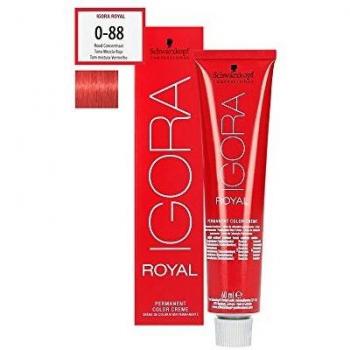 Igora Royal Schwarzkopf Permanent Hair Dye 0-88 Red Concentrate (60 ml)