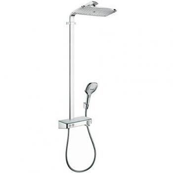 Hansgrohe 27288000 Raindance Select E 360 columna de ducha, 3 tipos de chorro, cromo