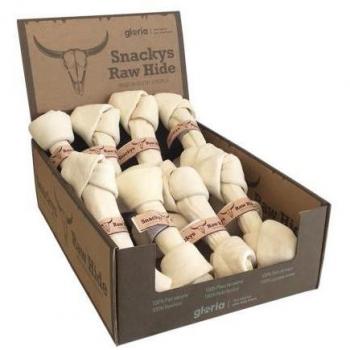 Gloria Rawhide Nudo Masticable 12 Unidades