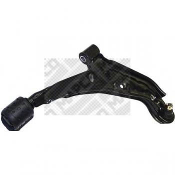 MAPCO Control Arm 49529 - Barra oscilante de suspensión de ruedas, fabricada en acero, diseñada para el eje delantero, compatible con varios modelos de vehículos, incluye bujes preinstalados y cumple con estándares de calidad OEM