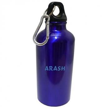 Personalizada Botella cantimplora con mosquetón con Arash