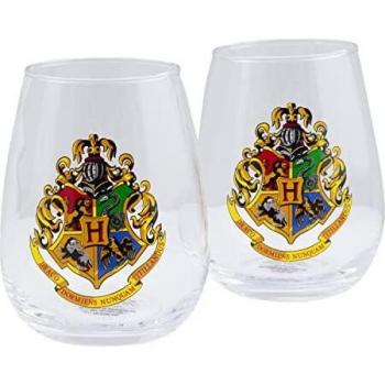Set de 2 Vasos Harry Potter Hogwarts Crest 400ml