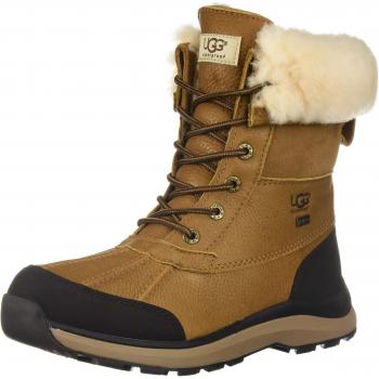UGG® Women's Adirondack III Boot Leather/Suede/Waterproof Cold Weather Boots in Brown, Size 5
