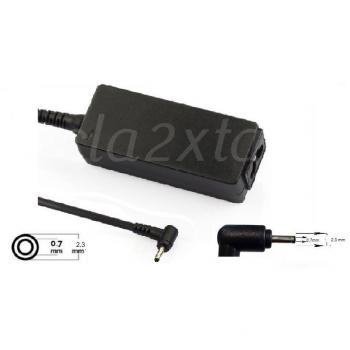 CARGADOR ADAPTADOR DE Y PARA PORTATIL ASUS EEEPC EEE PC EXA 1004EH 19V 2,1A 2,3 0,7 40W AC