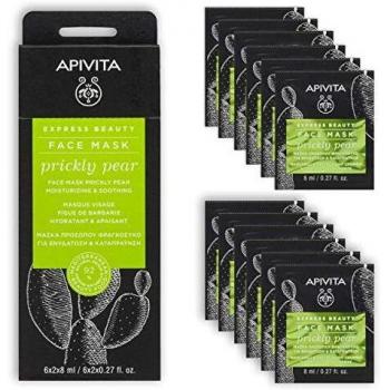 Apivita Face mask with prickly pear, moisturizing and soothing