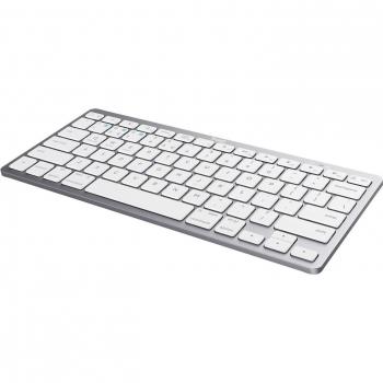 Teclado Inalámbrico Bluetooth Trust BASICS QWERTY US Plateado