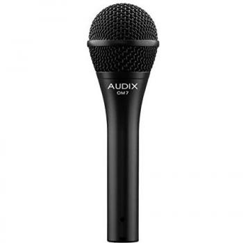 Audix OM7 Premium Dynamic Hypercardioid Vocal Microphone Bundle