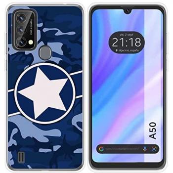 Funda de Silicona Personalizada Camuflaje 03 para Blackview A50