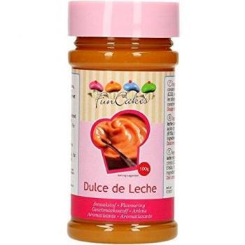 FunCakes Aroma de Dulce de Leche de FunCakes: Aromas Alimentarios, Gran Sabor, Perfecto para Decorar Pasteles, Adecuado para Masas y Rellenos. 100 g