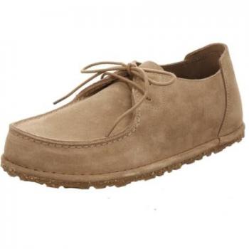 Zapatillas Birkenstock Utti Lace de Ante Marrón para Hombre, Talla 42