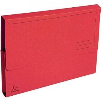 Exacompta 47675E - Lote de 50 Bolsas Forever® 290, Color Rojo