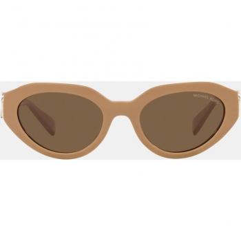 Gafas de sol de mujer ovaladas de acetato en marrón claro Michael Kors MOD. EMPIRE OVAL MK 2192