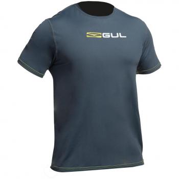 2017 Gul Tee Fit Short Sleeve Rash Vest ASH RG0366-B2 Sizes- - Small