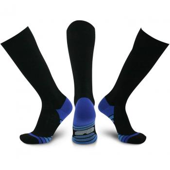 Calcetines de compresión Medias de compresión para Hombres y Mujeres, Evitan el Sudor y la Fatiga, Deporte, para Trotar, Volar, Viajar, varicosas, Aumentar la circulación sanguínea