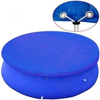 vidaXL Cubierta de Piscina Redonda PE 450-457 cm 90 g/sqm
