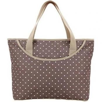 Bolsos del pañal para el bolso del pañal del morral del bebé del bebé Moonwalk Polka Dot Pañal De Bebé Grande Cambio De Pañales Bolsa De Mano Mummy Expectant Bolso De Cartera Satchel Khaki