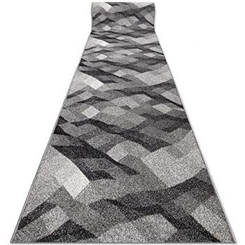 Alfombra de Pasillo Silver Palanga Gris 90x390 cm