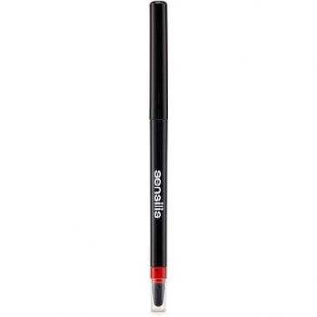 Lápiz de Labios Sensilis Mk Lips Pencil 04 Red - Definición de labios - Color duradero - Tono rojizo - Acabado natural