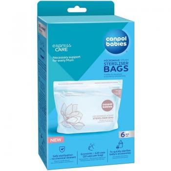Canpol Babies Microwave Sterilization Bags - 6 Pack
