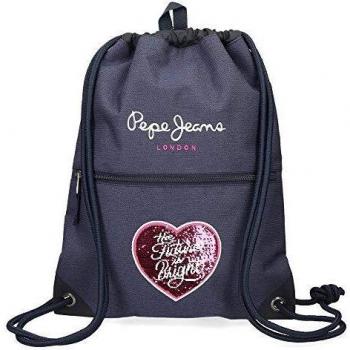 Pepe Jeans Bright, Equipaje Bolsa De Mensajero Niñas, Azul