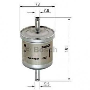 Filtro de combustible BOSCH 0 450 905 985, tipo: Filtro de combustible, características: alta eficiencia en la filtración, diseño específico para motores diésel y gasolina, resistencia a la corrosión, fácil instalación