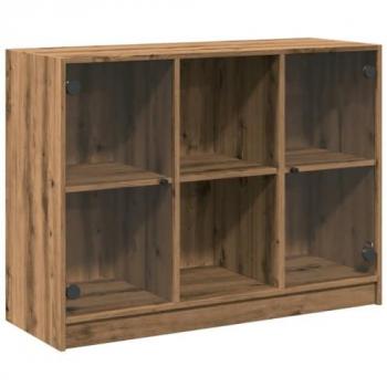 Aparador de madera de ingeniería roble Artisian 102x37x75,5 cm