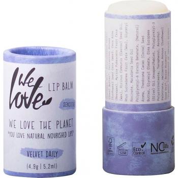 We Love The Planet Velvet Daily Nourishing Lip Balm - 5g Eco-Friendly Hydrating Care