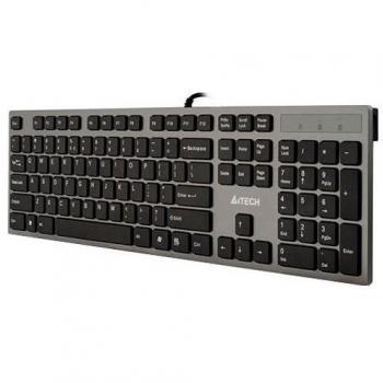 A4Tech KV-300H - Teclado USB QWERTY Negro y Gris