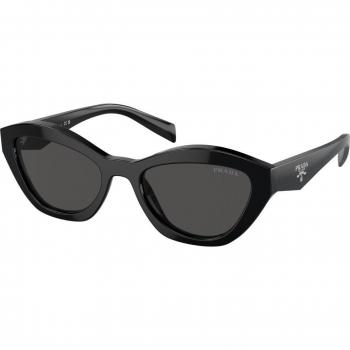 Prada PR A02S 16K08Z Women's Butterfly Black Sunglasses Size 52