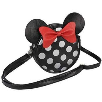 Bolso Bandolera de Polipiel con Diseño de Minnie Mouse Disney