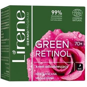Lirene Green Retinol - Crema de noche restauradora 70+