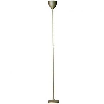 Lámpara de pie LED Rotaliana Drink, color crema