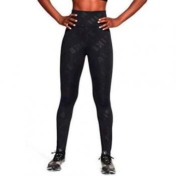 NIKE W Nk Air 7_8 Tght HR 7/8 Length Tight, Mujer, Black/Reflective silv, M