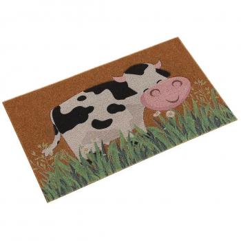 Felpudo Versa Vaca Fibra de Coco 40 x 2 x 70 cm