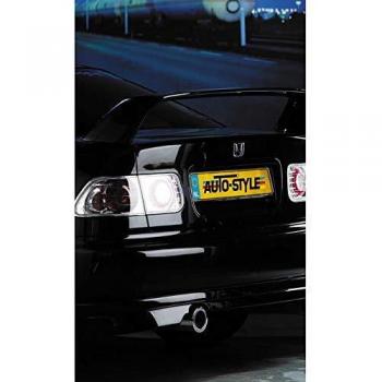 Soporte de matrícula AutoStyle Cromado AS NP07