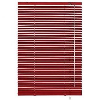 Gardinia 10007323 veneciana de aluminio de 25 mm, 140 cm x 175 cm, Fucsia Rojo