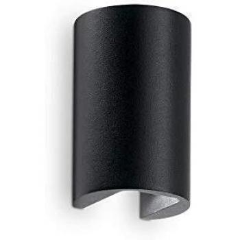 Aplique de exterior LED 2 luces Negro IP44 Ideal Lux Apollo
