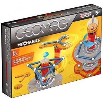Geomag 721 Mechanics Building Set, Multicolor, 86 Pieces
