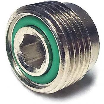 METALSUB Adaptador DIN/INT Valvula EN VITON, para Equipos DE NITROX.