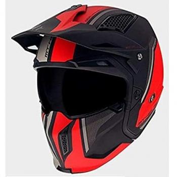 MT HELMETS Streetfighter Sv Twin C5 Matt Red Xs