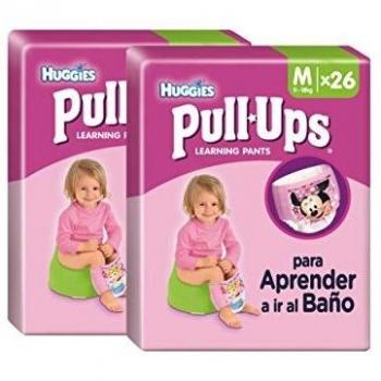 Huggies Pull-Ups - Braguitas de aprendizaje para niñas, talla M